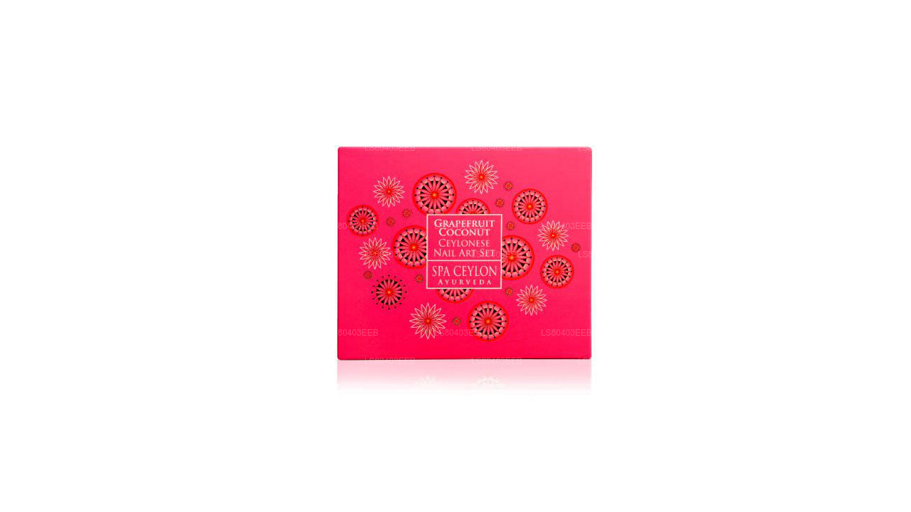 Spa Ceylon Grapefruit Coconut – Ceylonesisches Nagelkunst-Set