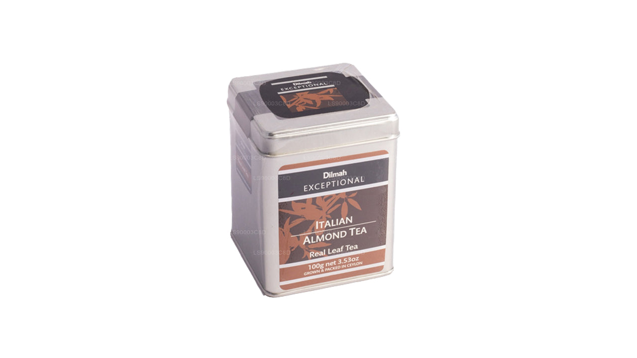 Dilmah Exceptional Italian Mandeltee (100 g) Tin Caddy