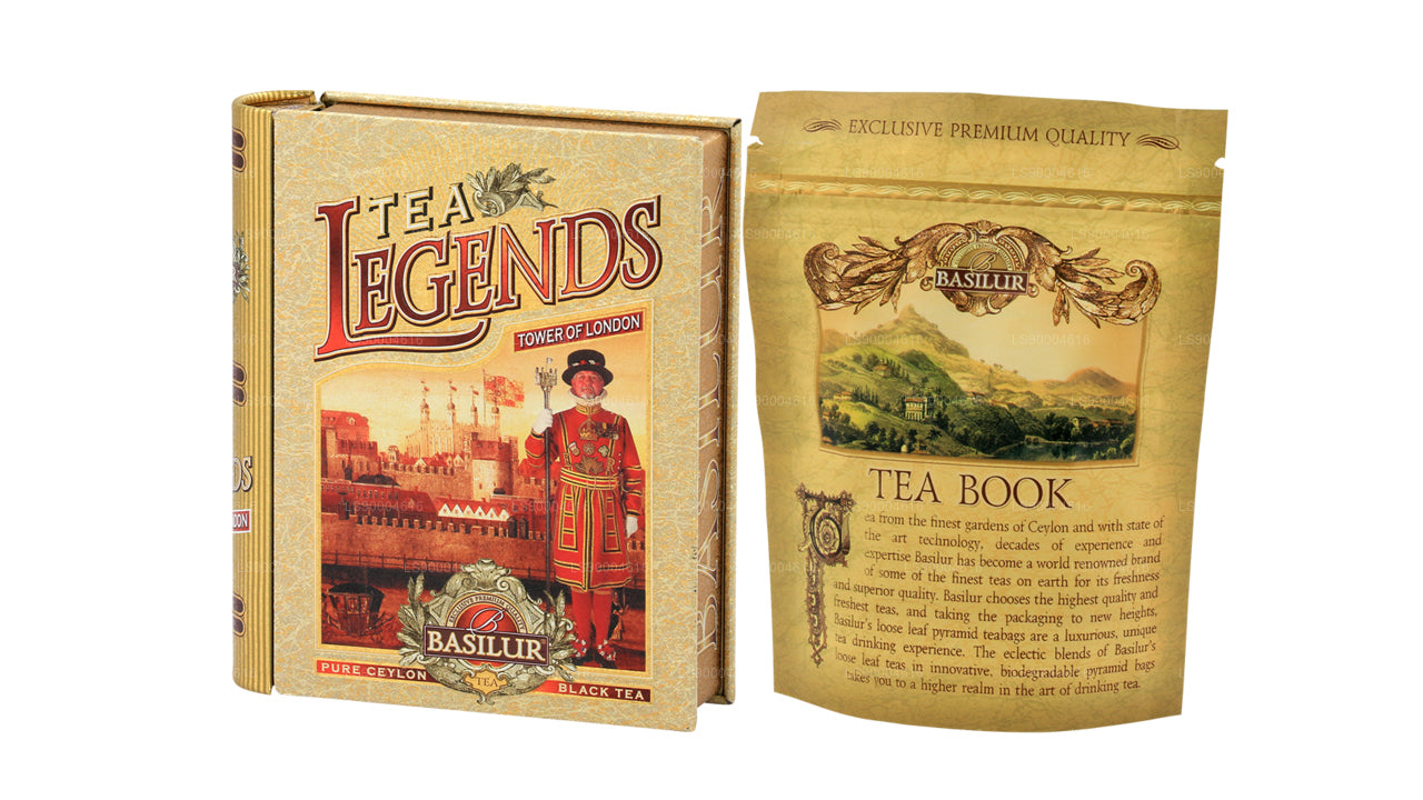 Basilur „Miniatur-Teebuch Tea Legends – Tower Of London“ (10g) Caddy