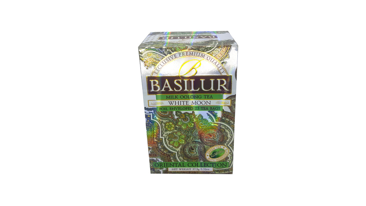 Basilur Milk Oolong Tee White Moon (37,5 g) 25 Teebeutel