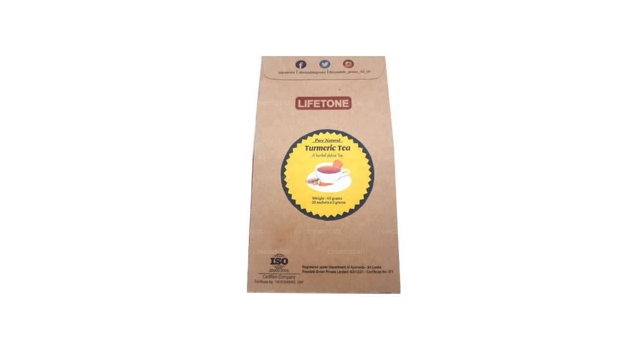 Lifetone Kurkuma-Tee (40 g) 20 Teebeutel