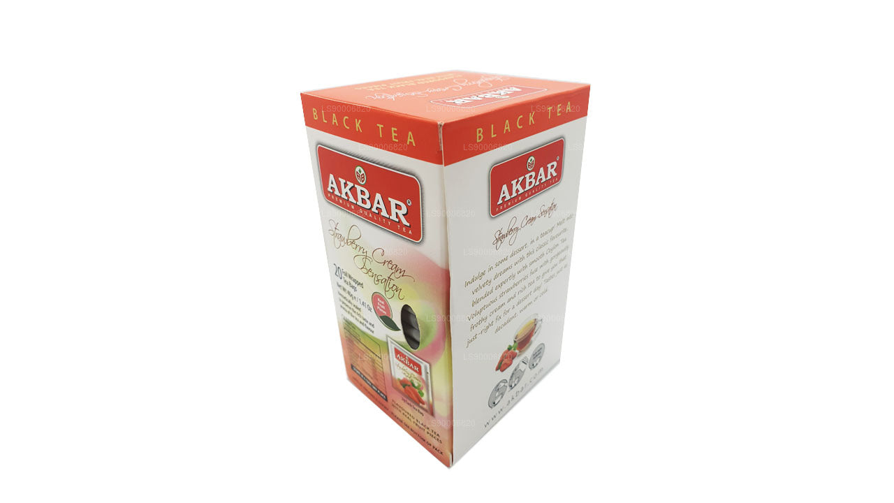 Akbar Strawberry Cream Sensation (40 g) 20 Teebeutel