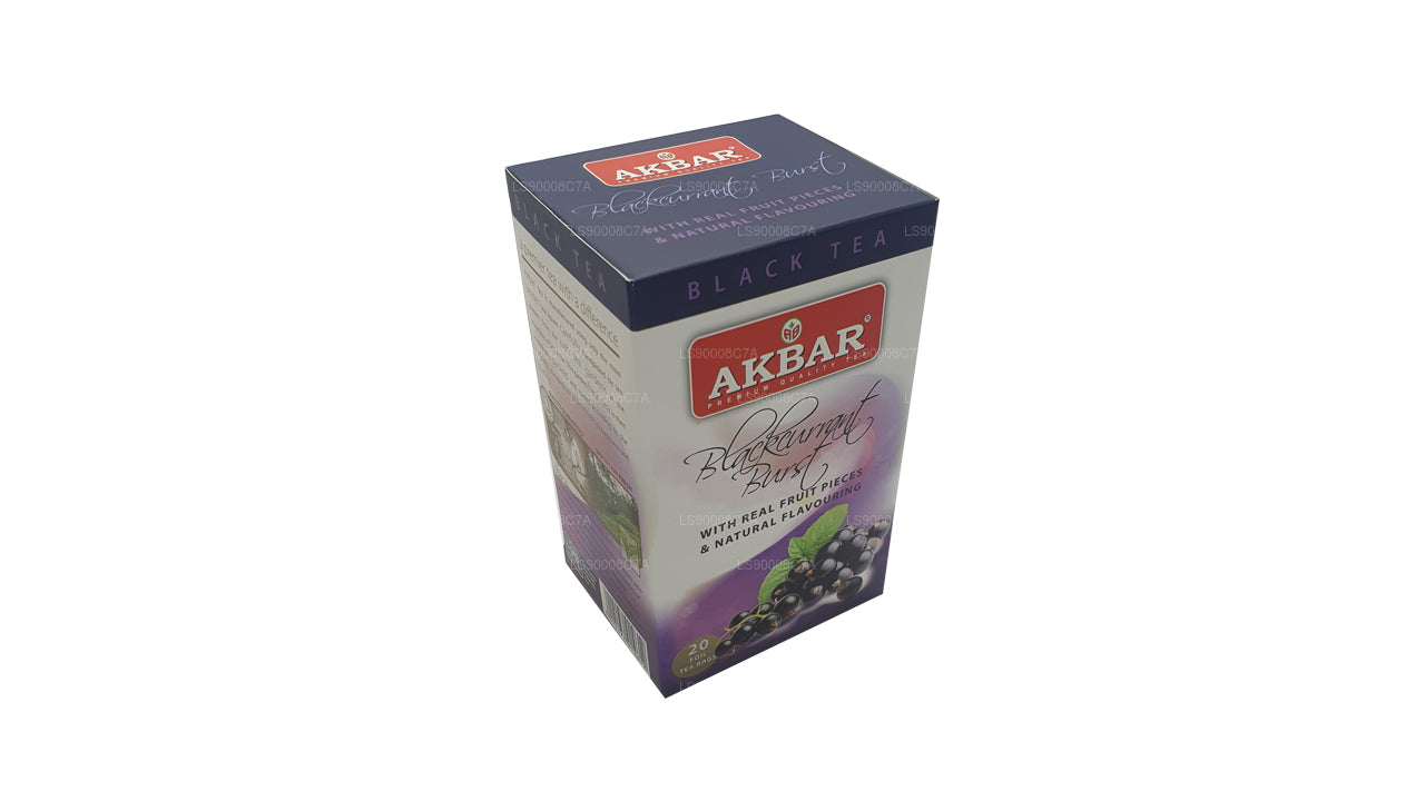 Akbar Blackcurrant Burst (40 g) 20 Folien-Teebeutel