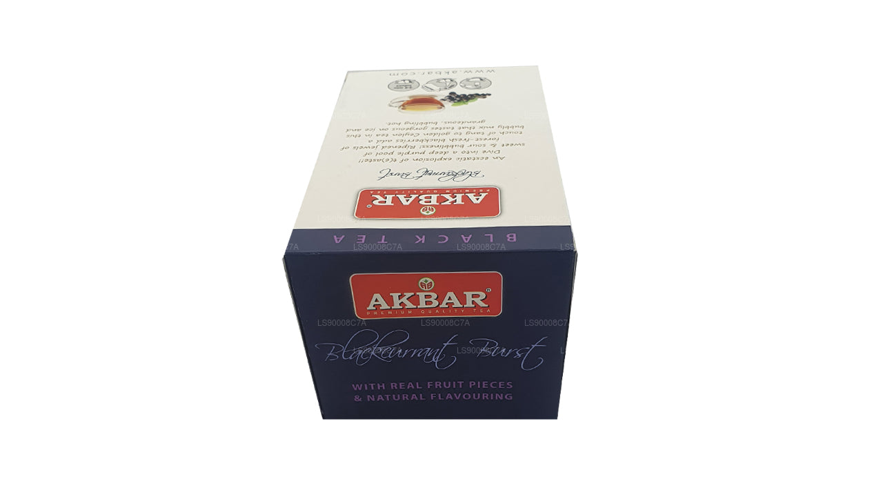 Akbar Blackcurrant Burst (40 g) 20 Folien-Teebeutel
