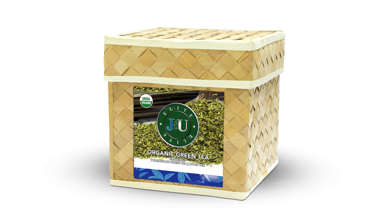 J&U Organic Fannings reiner grüner Ceylon-Tee (100 g)