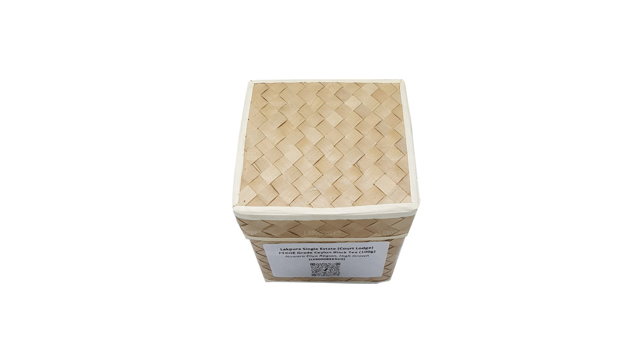 Lakpura Single Estate (Court Lodge) PEKOE Grade Ceylon Schwarztee (100 g)