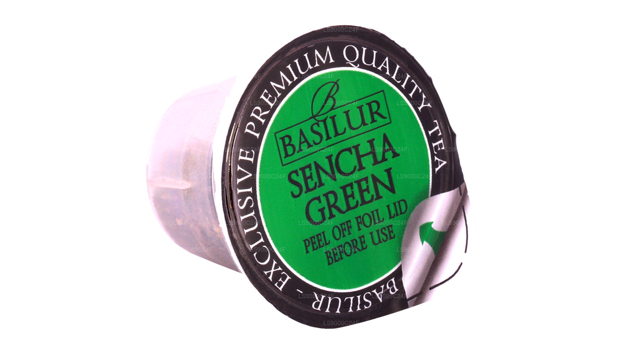 Basilur-Teekapsel-Sencha-Grün-15g-Box-Karton
