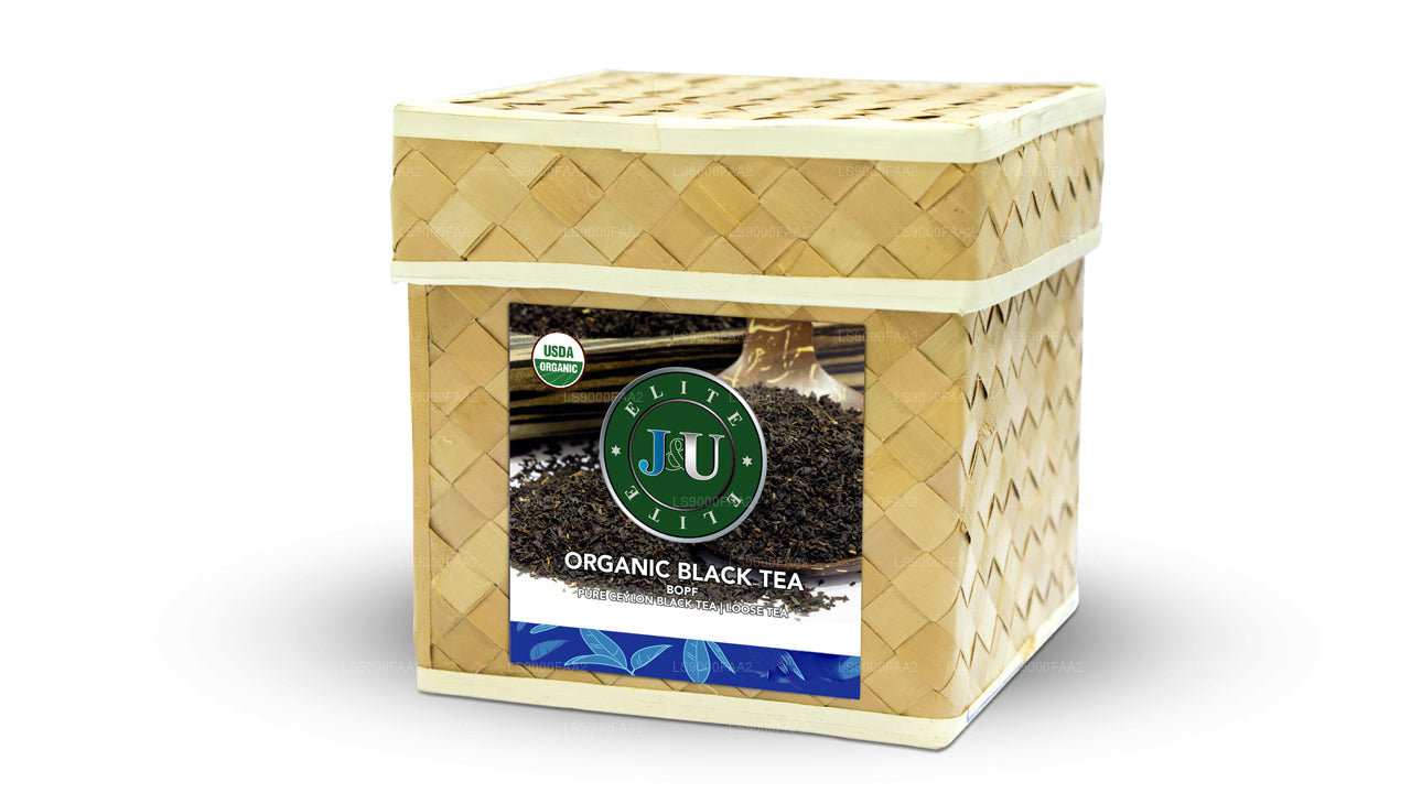 J&U Bio-BOPF reiner schwarzer Ceylon-Tee (100 g)
