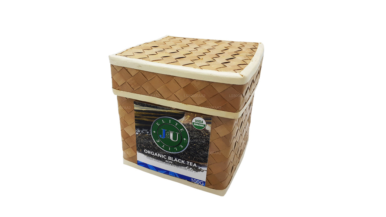 J&U Bio-BOPF reiner schwarzer Ceylon-Tee (100 g)