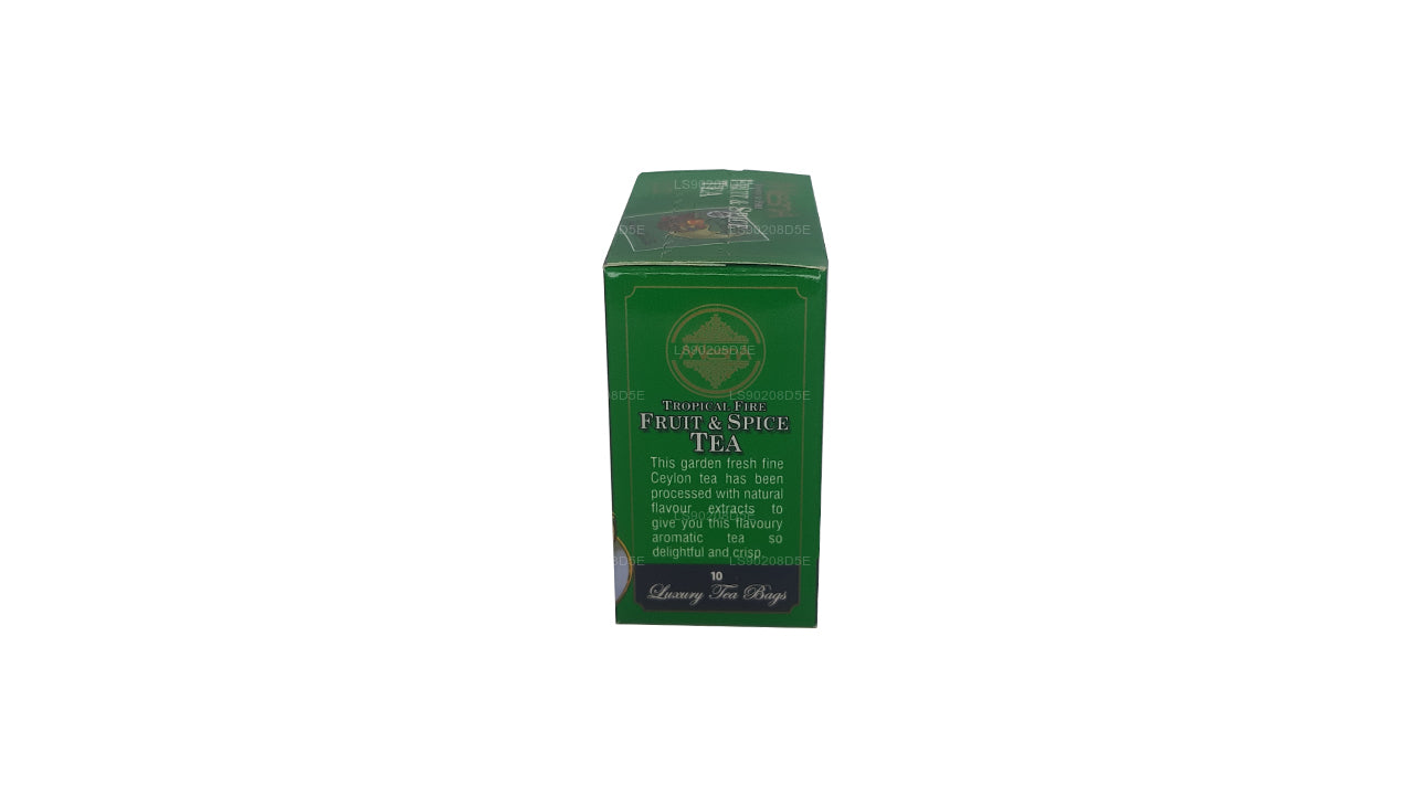 Mlesna Früchte- und Gewürztee (20 g), 10 luxuriöse Teebeutel