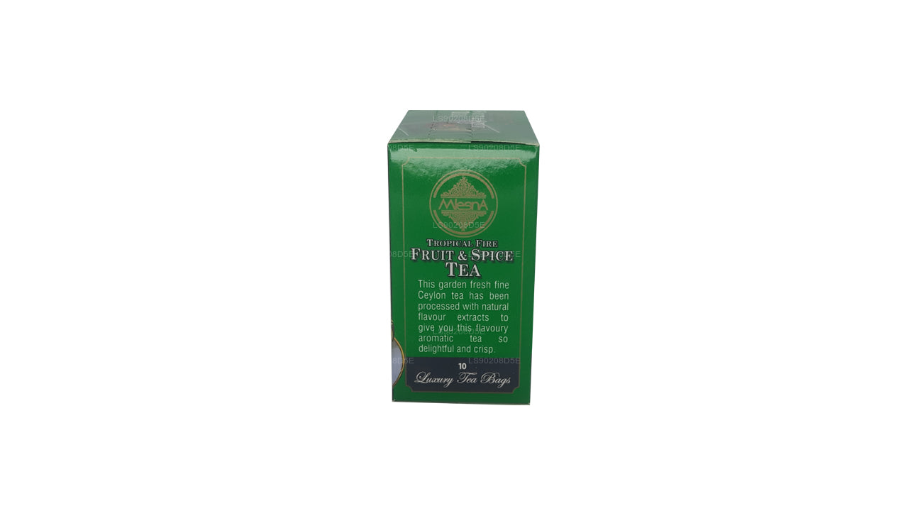 Mlesna Früchte- und Gewürztee (20 g), 10 luxuriöse Teebeutel
