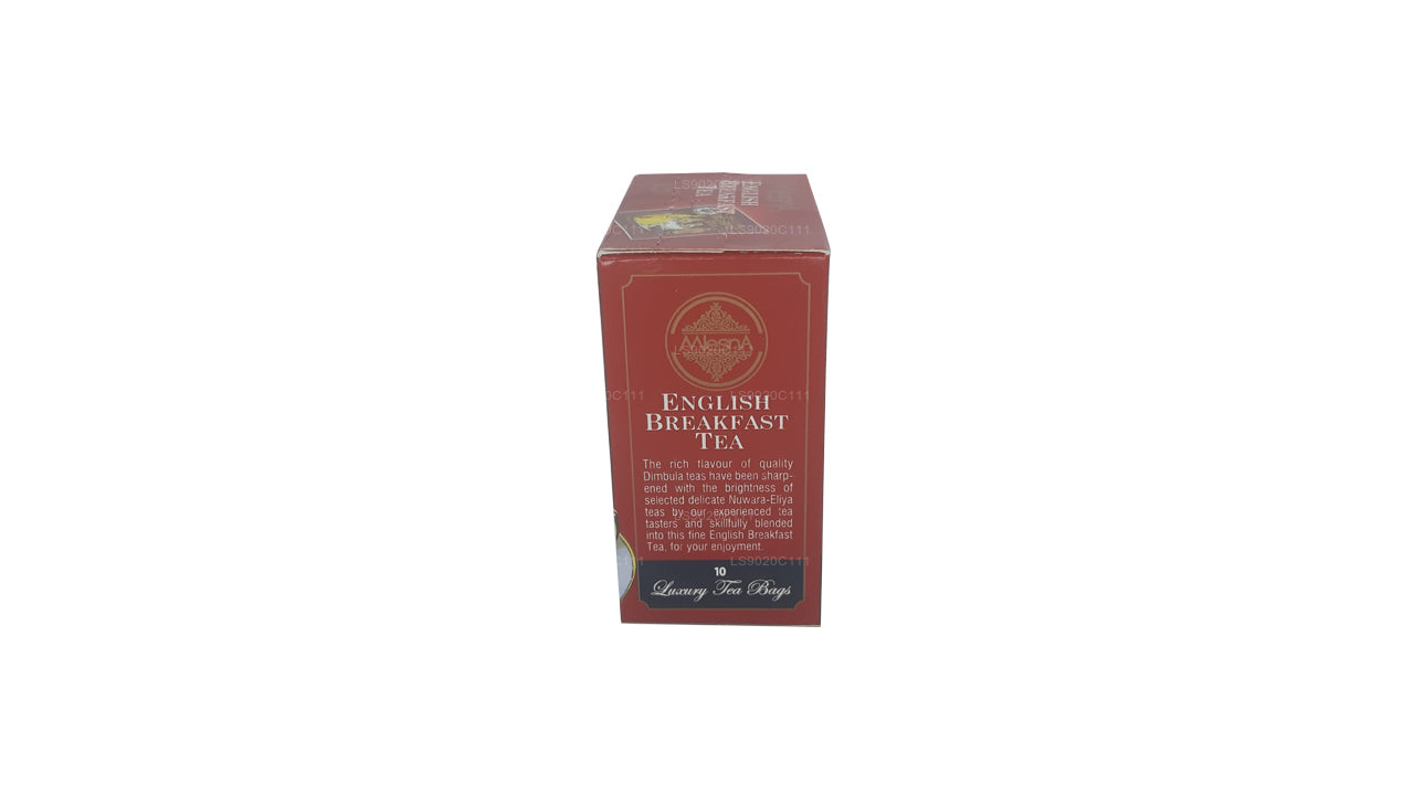 Mlesna Englischer Frühstückstee (20 g), 10 luxuriöse Teebeutel