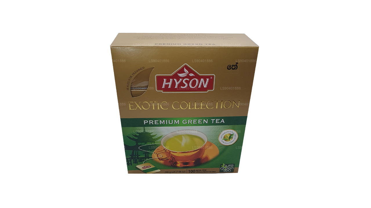 Hyson Exotischer Grüner Tee (200 g), 100 Teebeutel
