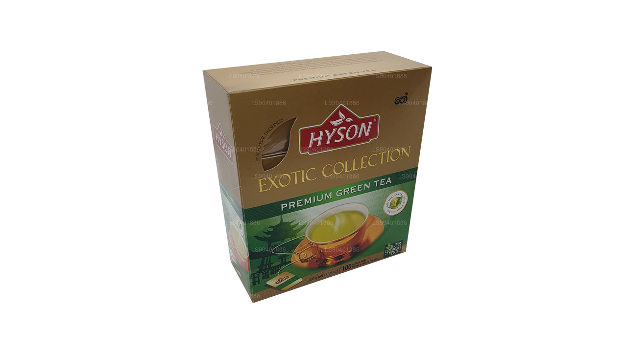 Hyson Exotischer Grüner Tee (200 g), 100 Teebeutel