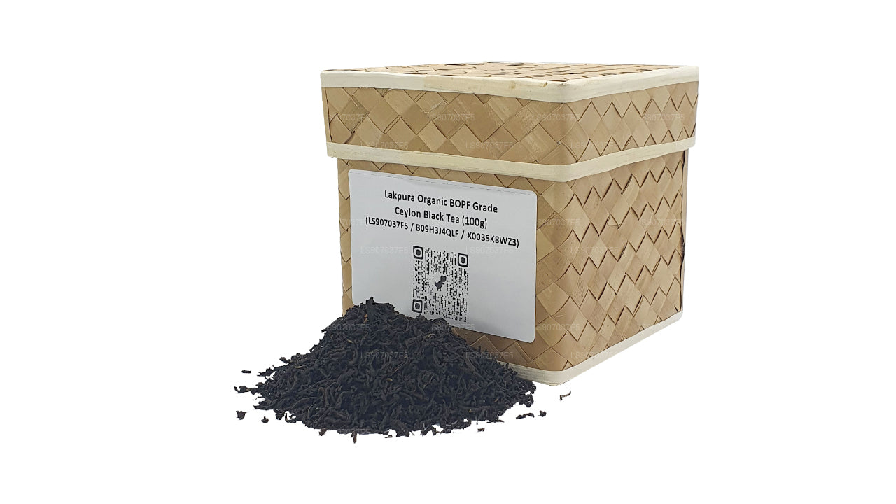 Lakpura Bio-Ceylon-Schwarztee in BOPF-Qualität (100 g)
