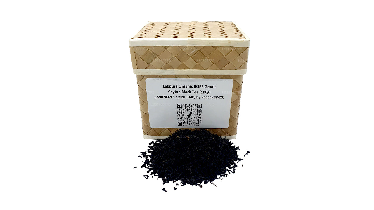 Lakpura Bio-Ceylon-Schwarztee in BOPF-Qualität (100 g)