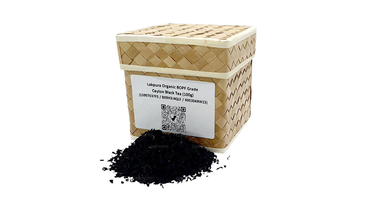 Lakpura Bio-Ceylon-Schwarztee in BOPF-Qualität (100 g)