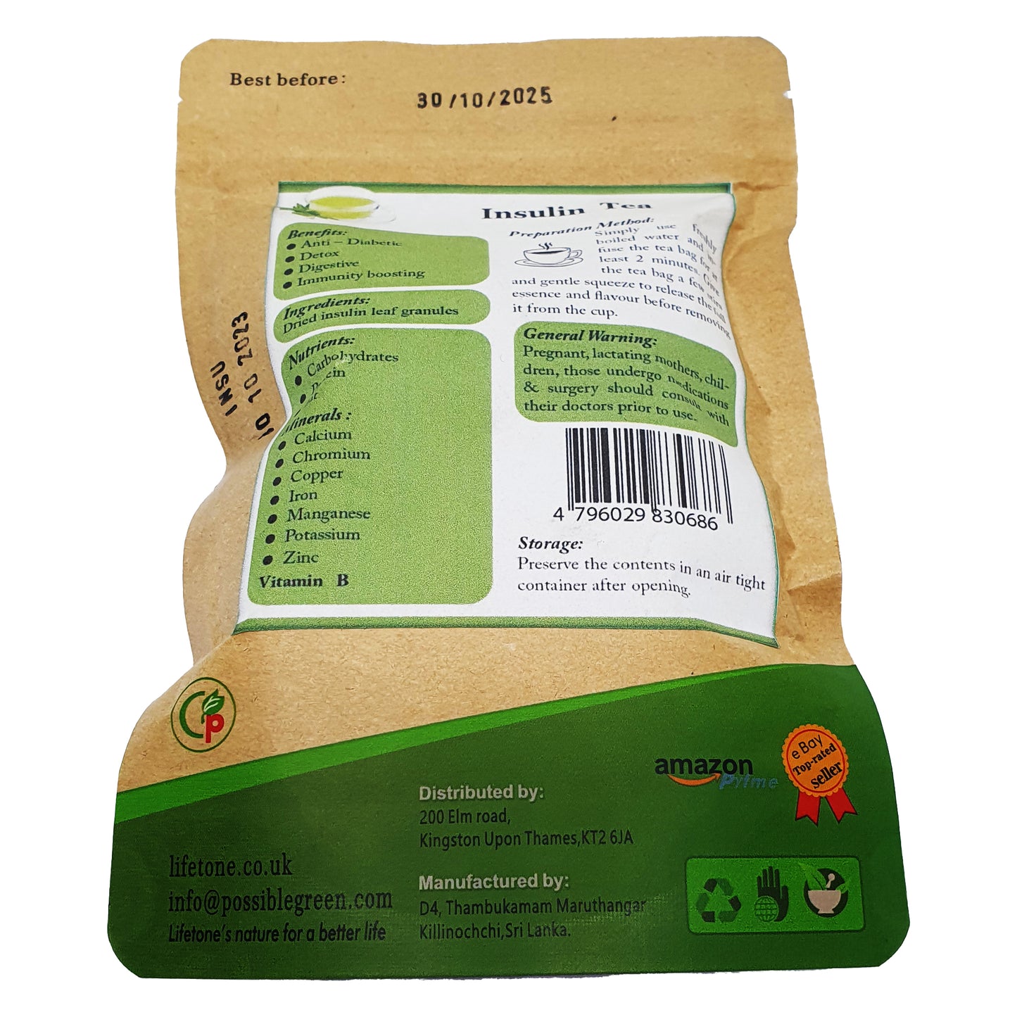 Lifetone Insulintee (40 g)