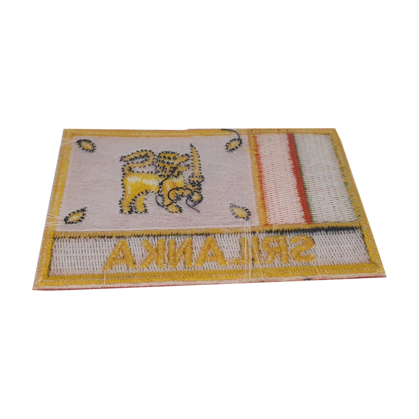 Lakpura Sri Lanka Nationalflagge Stoffabzeichen