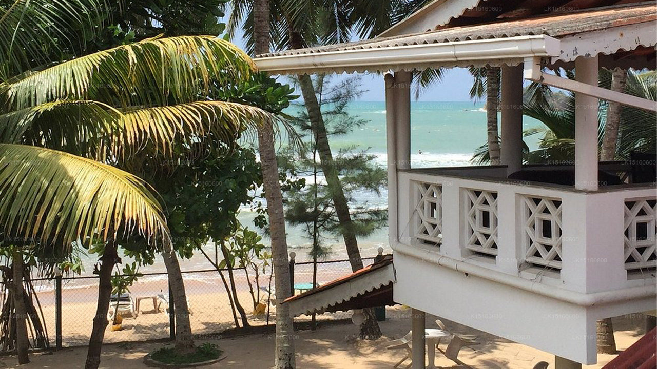 Blick auf die Bucht von Weligama, Weligama 