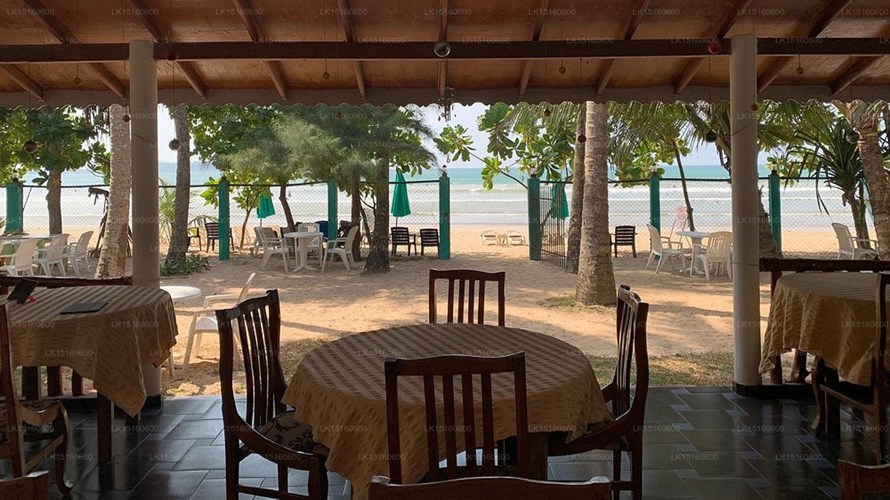 Blick auf die Bucht von Weligama, Weligama 