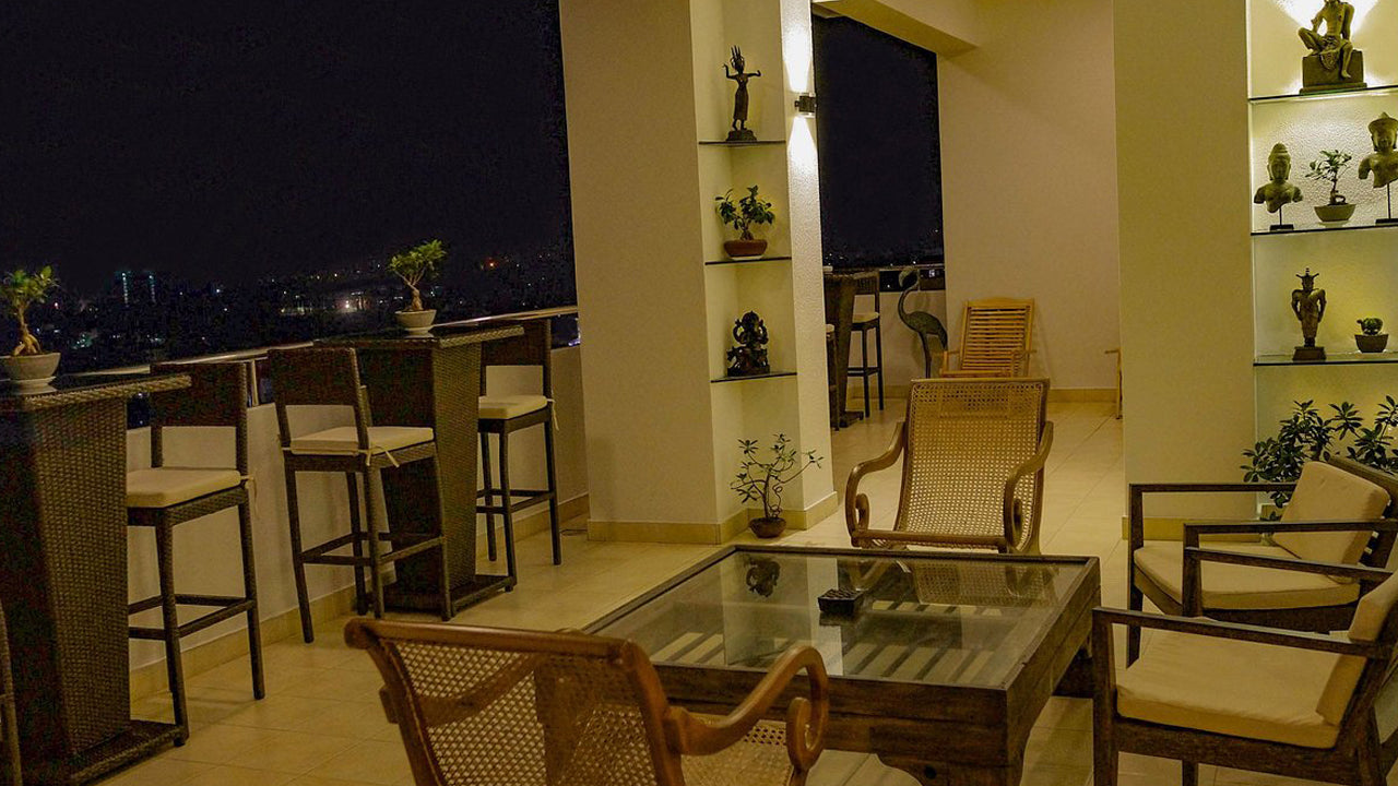 Das Penthouse über dem Meer, Dehiwala 
