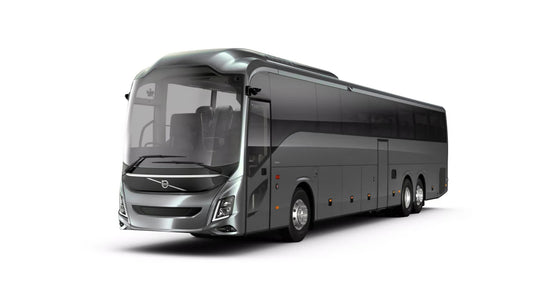 Vermietung eines großen Busses mit Chauffeur
