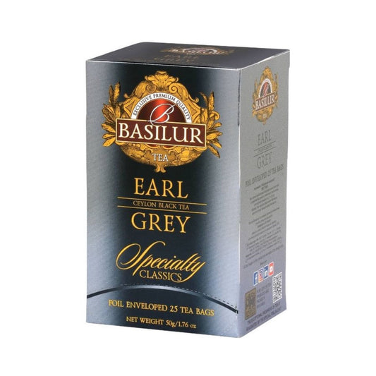 Basilur-Spezialität Classic – Teebeutel – S &amp; T – Earl Grey (50 g)