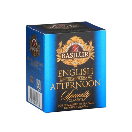 BASILUR SPECIALTY CLASSICS - TEEBEUTEL - ULBT - FOLIE ENV - ENGLISCHER NACHMITTAG (20g)