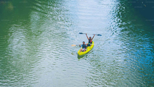 Kajakfahren auf flachem Wasser ab Kitulgala