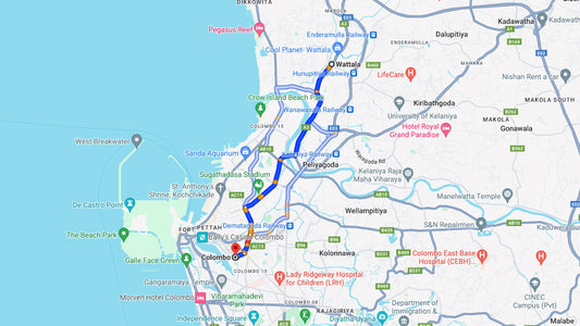 Privater Transfer von Wattala City nach Colombo City