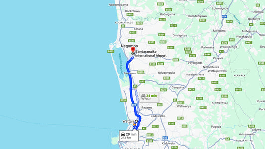 Privater Transfer von Wattala City zum Flughafen Colombo (CMB)