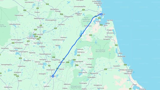 Privater Transfer von Dambulla nach Trincomalee