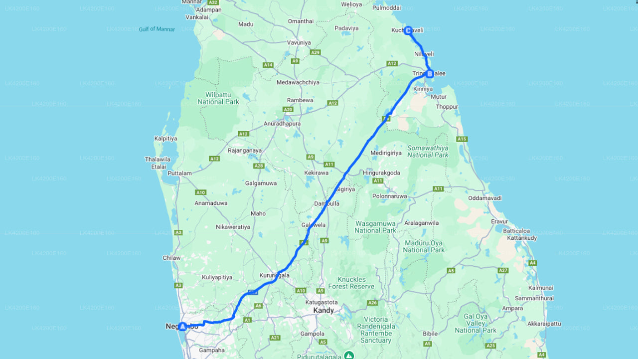 Privater Transfer von Colombo City nach Negombo City