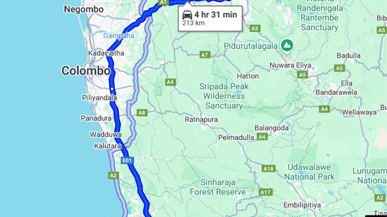 Privater Transfer von Hikkaduwa nach Kandy 