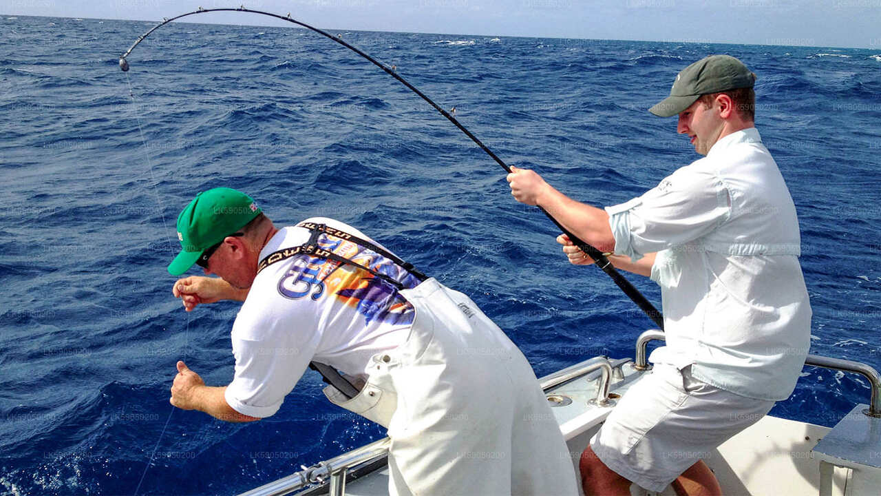 Private Angeltour mit dem Luxus-Schnellboot ab Mirissa