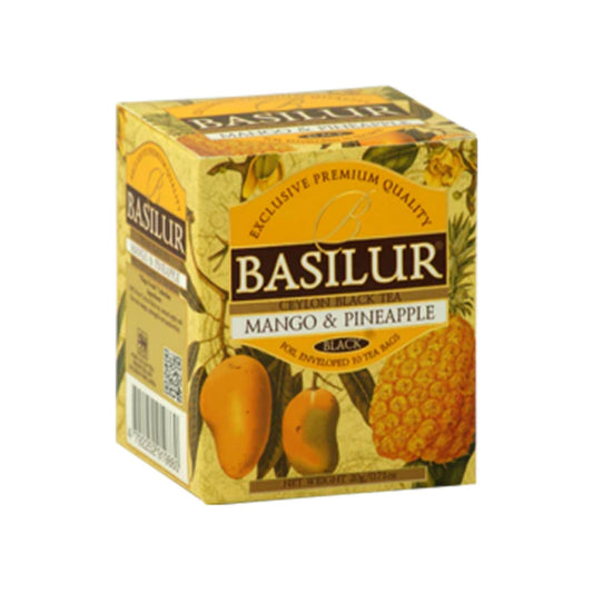 Basilur Magic Fruits – Teebeutel – Flbt – Folienverpackung – Mango &amp; Ananas (20 g)