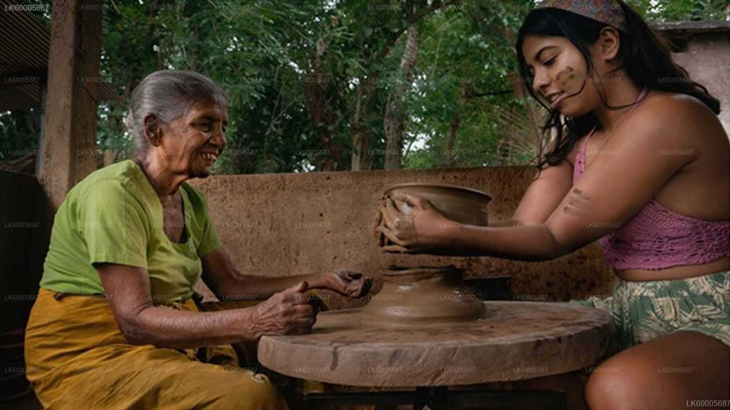 Clay Pottery Making Experience from Haputale