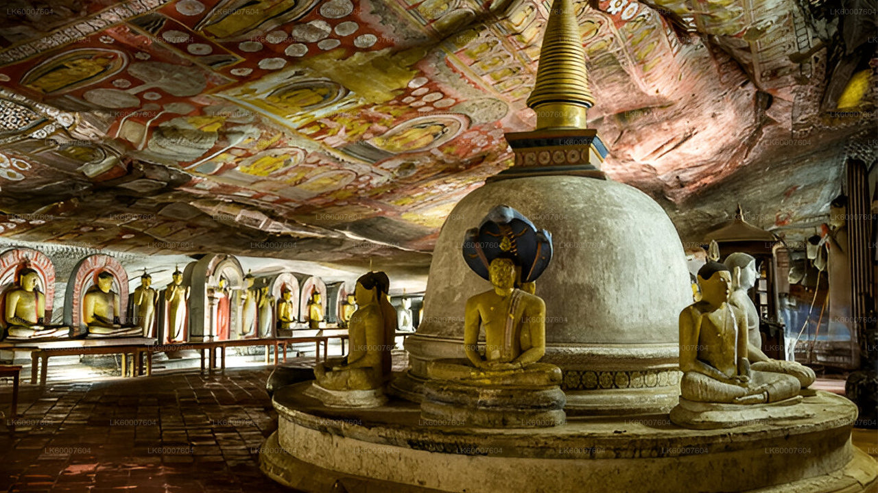 Sigiriya und Dambulla-Höhle von Bentota
