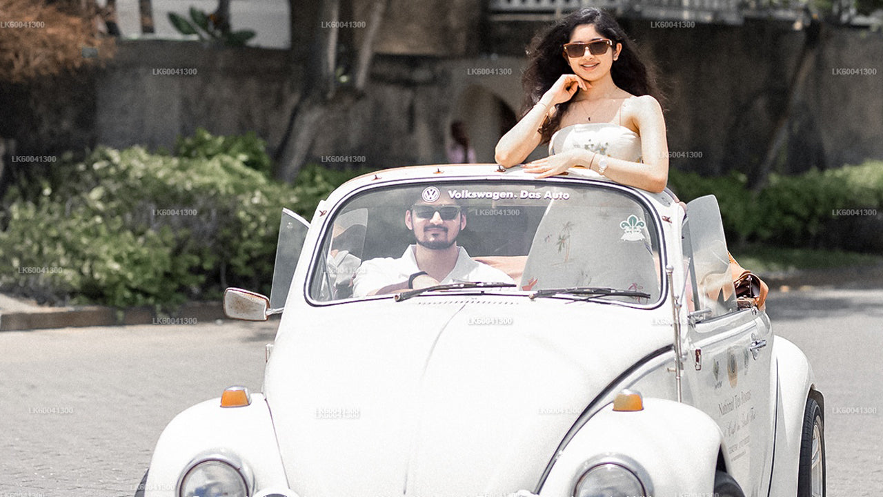 Stadtrundfahrt durch Galle und die Umgebung in einem Oldtimer