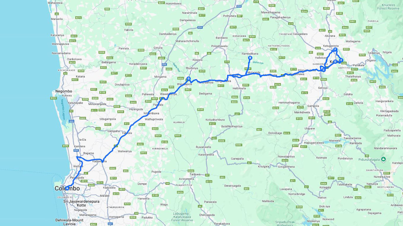 Kandy-Stadtrundfahrt ab Colombo