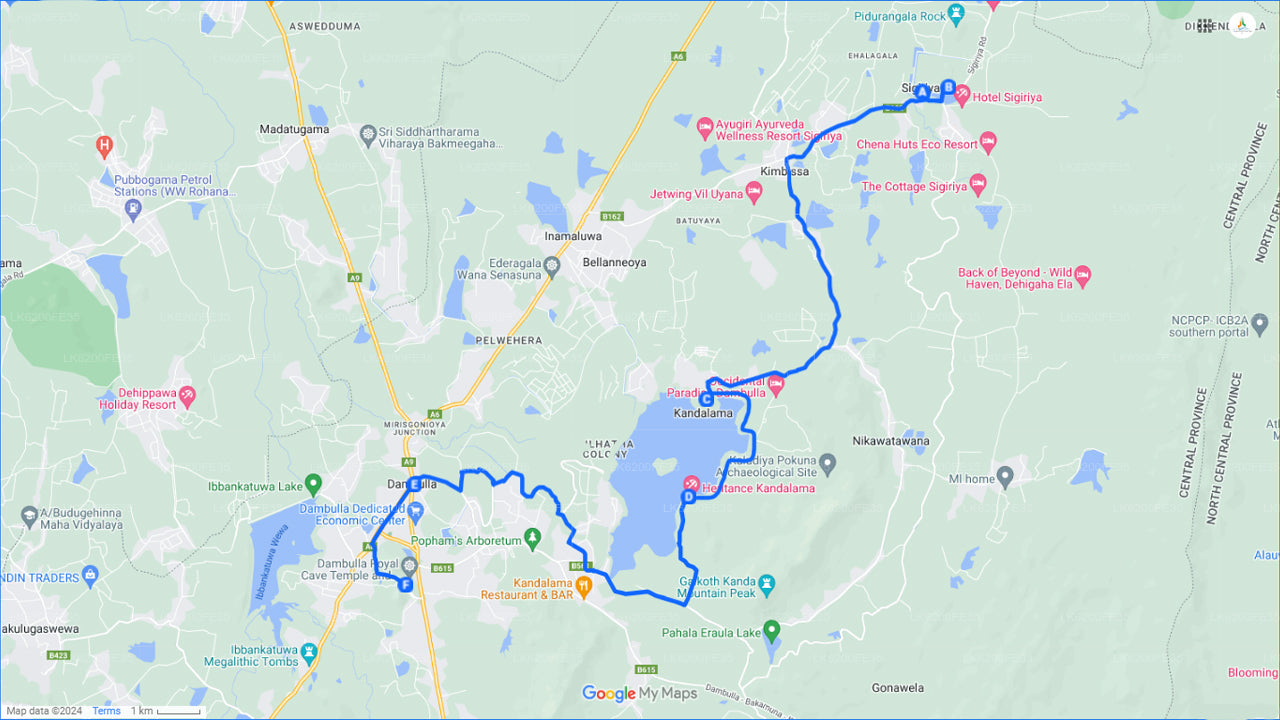 Heißluftballonfahrt ab Sigiriya