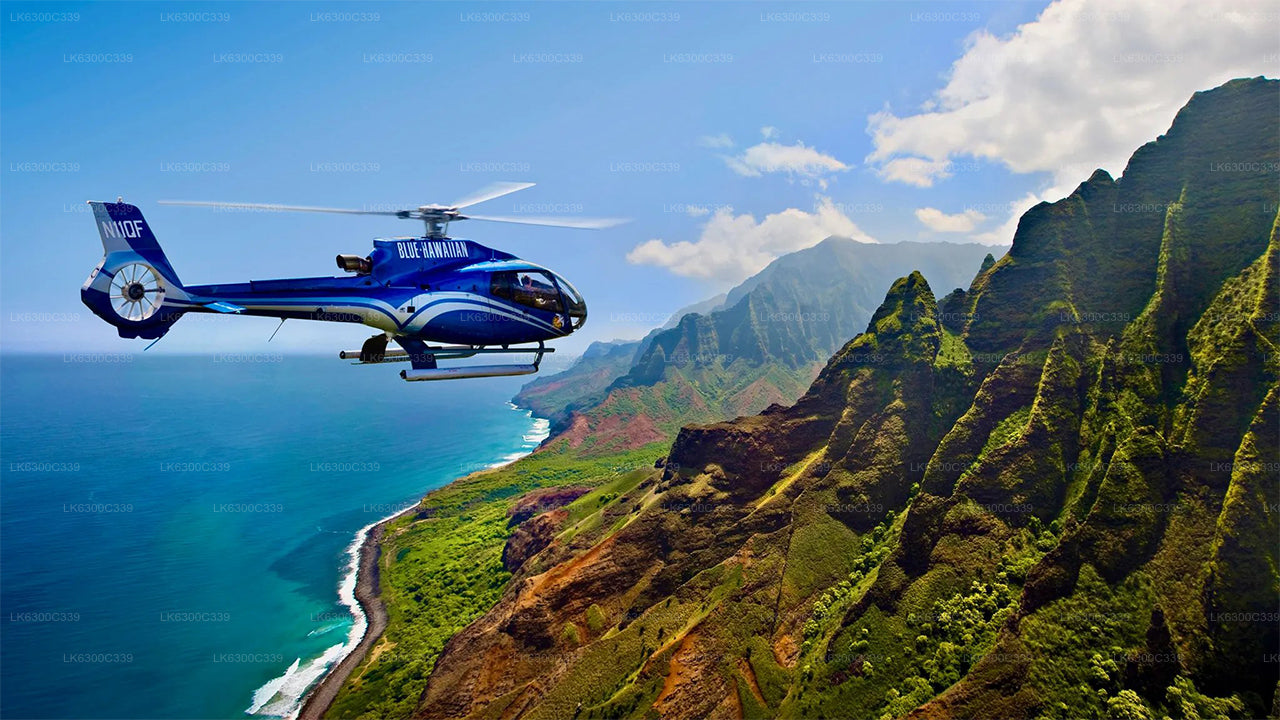 Malerischer Adam's Peak mit dem Hubschrauber ab Koggala
