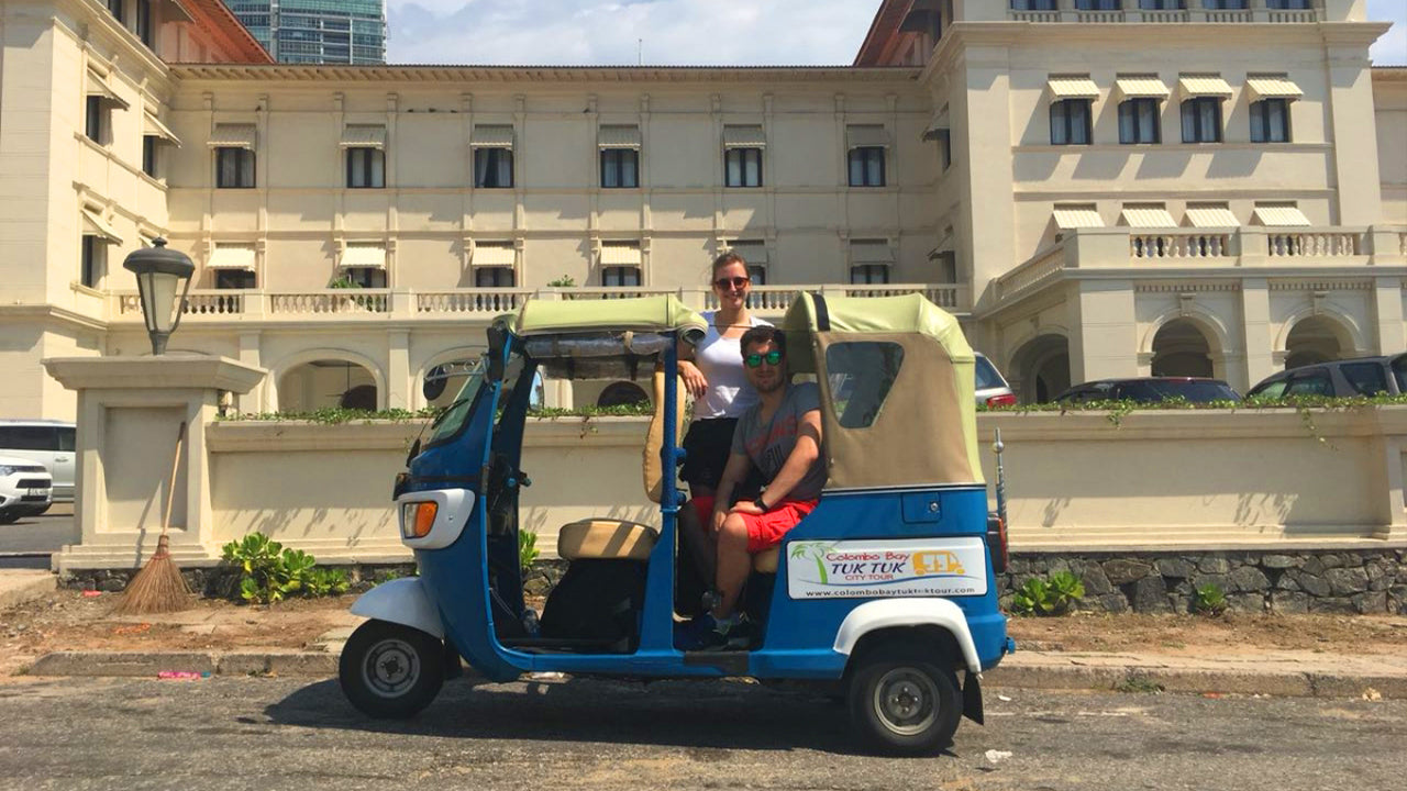 Colombo Tuk Tuk Abenteuer