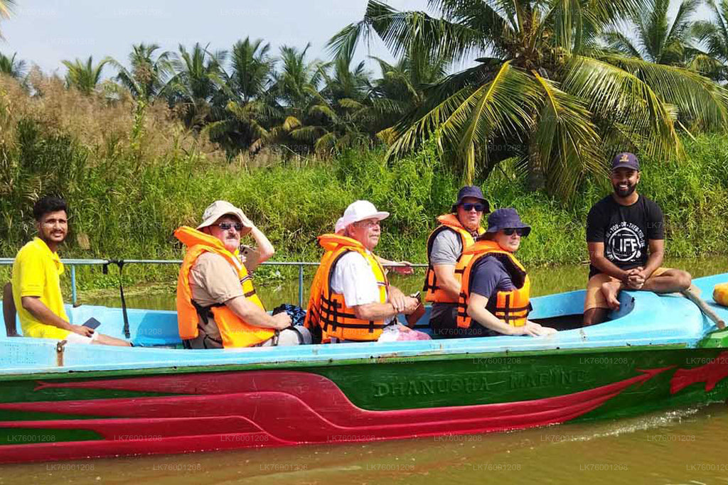 Walawe-Fluss-Dschungelbootsafari ab Hafen von Hambantota