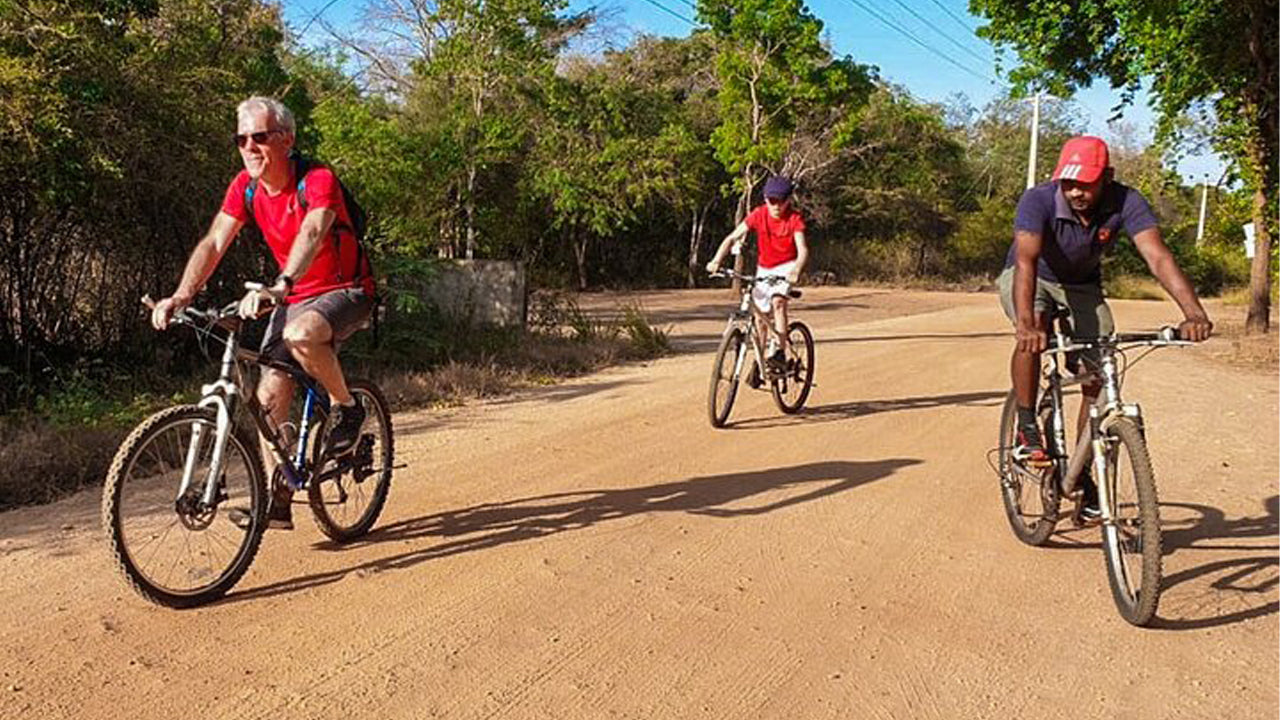 Radfahren von Jaffna City