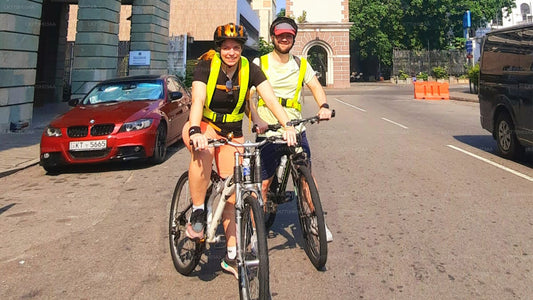 Radfahren am Morgen ab Colombo