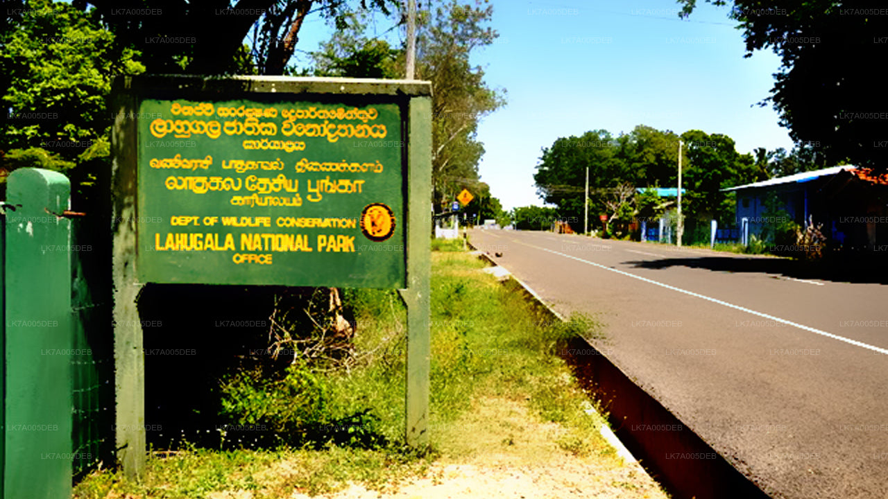 Eintrittskarte für den Lahugala-Kitulana-Nationalpark