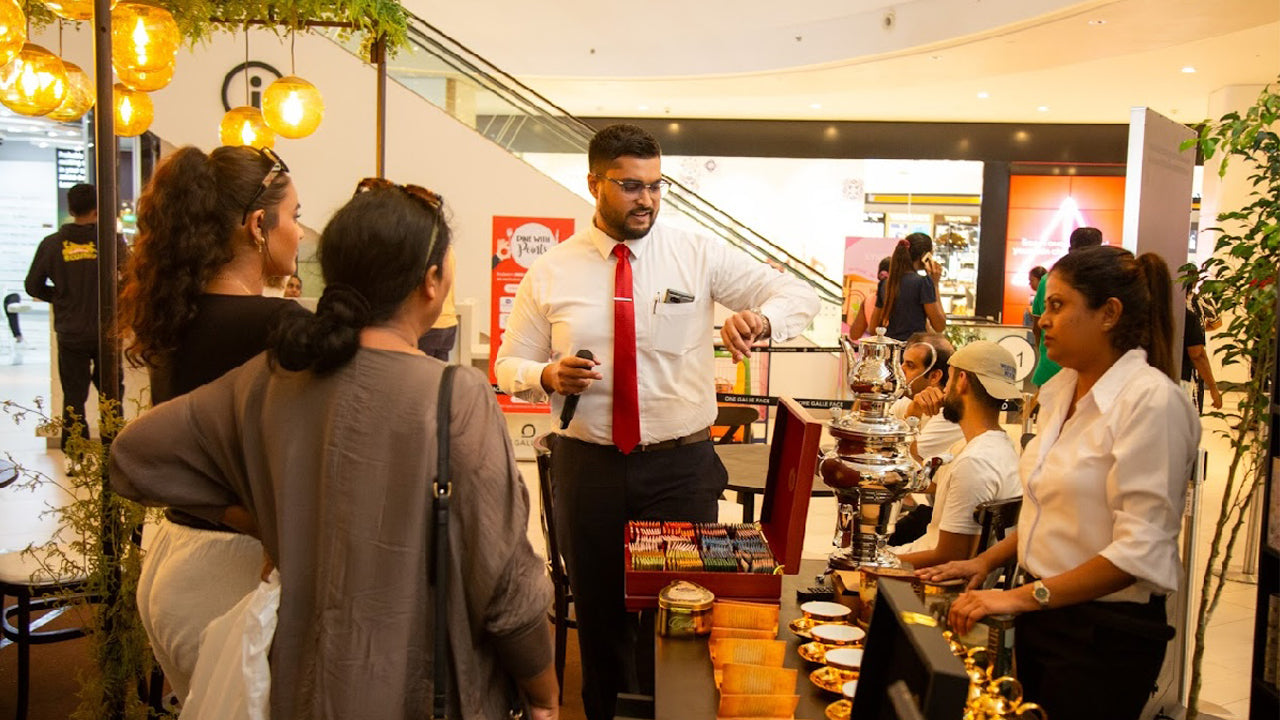 Ceylon-Tee-Verkostung ab Colombo Port City