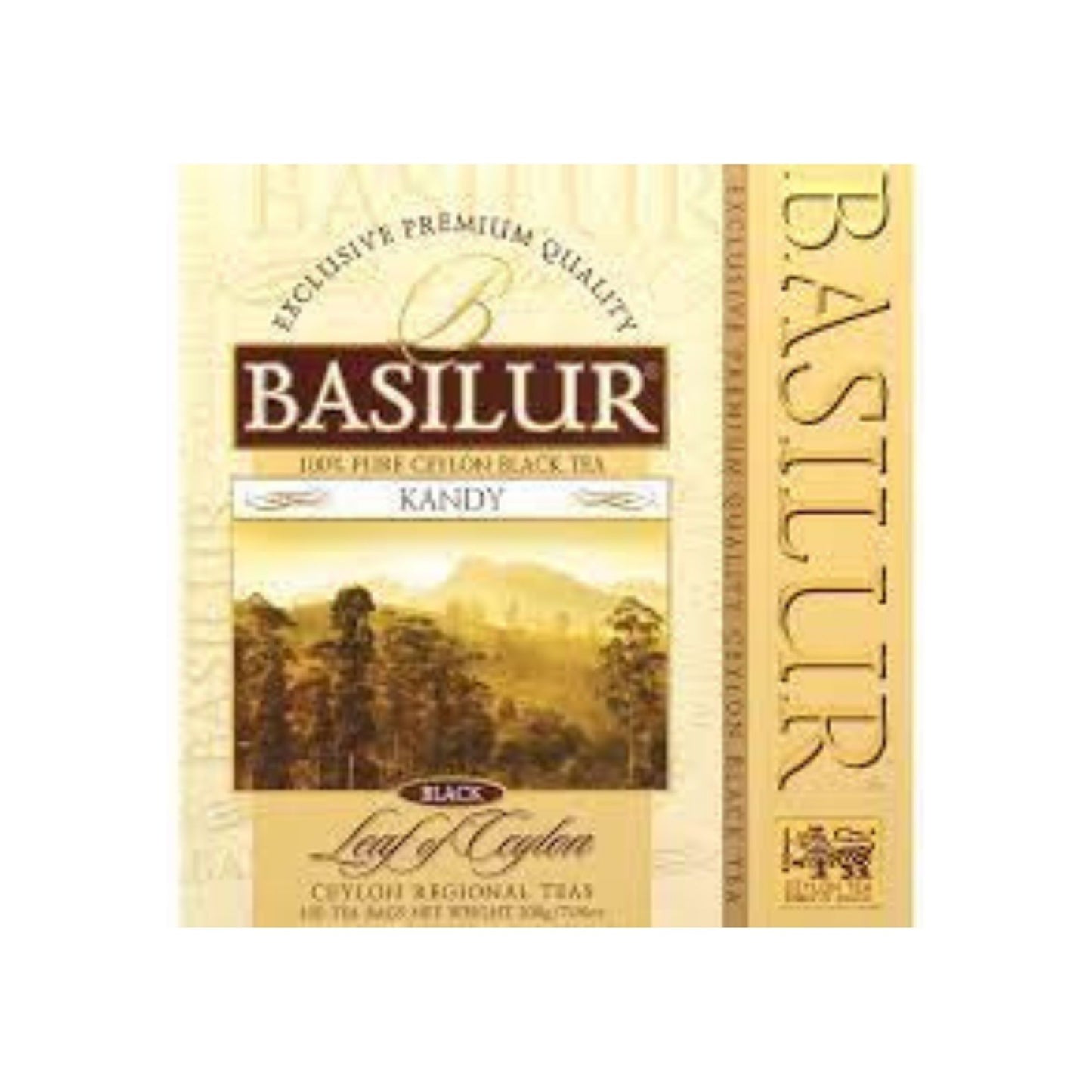 Basilikumblatt von Ceylon – Teebeutel – FLBT – S &amp; T – KANDY E/G – 2 g x 100 St x 12 (200 g)